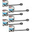 6pcs Silicone Straw Cover Tips Reusable Silicone Straw Caps for Drinking Decorations for Bubble Tea 1