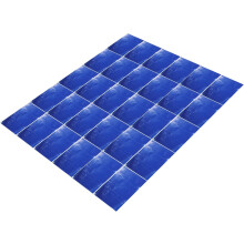 Lot de 60 tapis de basket-ball adhésifs bleus 45 x 60 cm pour nettoyer et repasser vos chaussures.