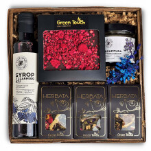 Elegant gave gavekurv sæt teer sirup marmelade chokolade