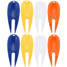 Vorkaccessoireset: groene divot en reparatieset voor 8-delige plastic golfclubs