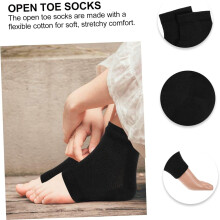 4pairs Cracking Heel Socks Gel Heel Socks Foot Care Ankle Moisturizing Protector for Cracked Repair Women Use