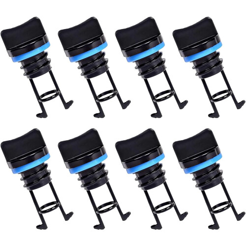 8Pcs Kayak Drain Plug Kit Universal Nylon Scupper Hole Stoppers