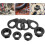 8pcs Bicycle Axle Nuts and Flange Nuts Kit with Hanger Washers 4