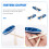 3Sets Miniatuur Boot Decor Met En Roeispanen 4