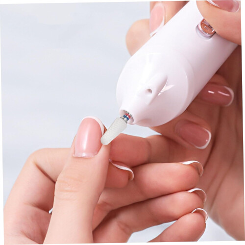 5pcs Ceramic Nail Drill Bits Polishing Head Set Electric Manicure Tool 1