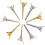 9pcs Metal Scoring Pegs Creative Interactive Board Game Score Markers Portable Small Desktop Accessories 1