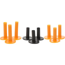 9dílná sada gumových golfových odpalů 88 mm 70 mm 60 mm pro trénink na driving range, vnitřní golfovou podložku