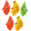 5pcs Wind Up Fish Cartoon Swinging Bathing for Fun Plastic Clockwork Fish Develops 6
