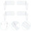 4pcs Acrylic Baseball Bat Holder with Stable Support and Space Saving Design 6