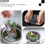 400pcs Kitchen Sink Strainer Mesh Bags with Small and Dense Pe Filter Mesh 6