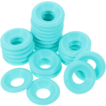 24 Stück Silikon-Ersatzdichtungen für Flip-Seal-Verschlüsse von Wasserflaschen