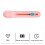 1Draagbare Kattenlepel Plastic Roze 4
