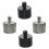 4St Microfoonstandaard Adapter 1/4 5/8 Aluminium 10