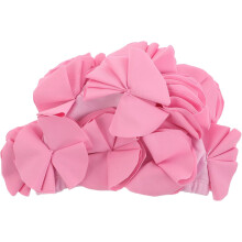 Badekappe mit Blumenmuster für Damen mit langem Haar, geeignet für den Pool
