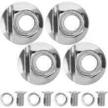 4-teiliges Set Pilzschrauben zur Befestigung von Rollschuhschuhen, Reparaturschrauben für Inline-Skates, Schnallenbeschläge für Rollschuhschuhe