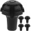 5Pcs Trekking Pole Tip Protectors Replacement Set Non-Slip PVC Crutch Tips 1