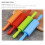 2St Mini Deegrollers Voor Kids Met Silicone En Plastic 5