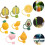 8pcs Silicone Straw Cap Reusable Straw Tips Covers for Drinking End Plugs Caps as Decors 6