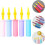 5 pompe manuali in plastica per gonfiare palloncini e accessori per feste 2