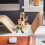 Resin Pennenhouder Met Dinosaurusei Design 3