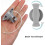 5pcs High Pressure TPU Air Valve Caps with Rope 7