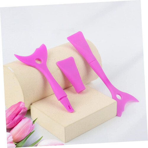 6pcs Eyeliner Guard Applicator Eye Makeup Tool Eyelashes Baffle Silicone Eyelash Shield Separator