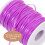 6rolls DIY Craft Lanyard String Woven Webbing for Packaging Hand-Made Wrapping Long Weaving Lanyard 6