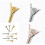 9pcs Metal Scoring Pegs Creative Interactive Board Game Score Markers Portable Small Desktop Accessories 4