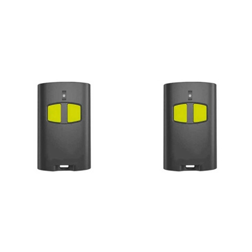 2X Telecomando per Apriporta da Garage Serie To.GO VA 433,92 MHz Rolling Code Handheld Launch per Modelli 2VA