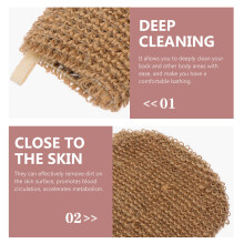 1Set Douchehandschoen En Strip Towel Voor Optimale Huidverzorging