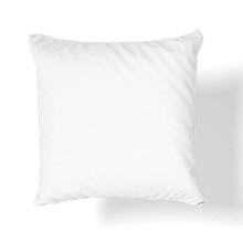 Jersey pudebetræk 40x40 hvid