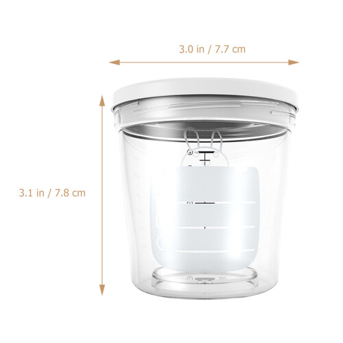 1Formulecontainer Babyvoeding Multifunctioneel Wit 1