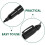 6pcs Golf Ball Marking Pen Set with Iron Hook Clip Black Golf Line Maker 3