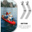 6Pcs Kayak Paddle Snap Spring Clips with 8Mm Single Button Lock – Spring Loaded Plunger Replacement 3