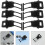 6Pcs Kayak Drain Plug Kit M19 Scupper Plug Drain Hole Stoppers Bung Screw 8