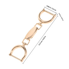 5St Praktische Gouden Schoenketting Gespen DIY Accessoires