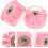 8pcs Double Row Roller Skate Wheels with LED Lights and Bearings 3