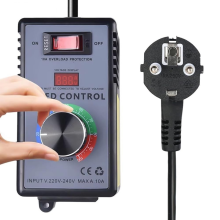 Speed Controller 230 V, Frequency Converter 230 V, Motor Voltage Regulator AC 220 V 10 A Highest Power 4000 W