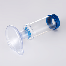 Cat Inhaler Spacer, Aerosol Chamber for Pets Inhaler Spacer for Cats, Handheld Spacer with Exclusive Breathing Indicator and Mask