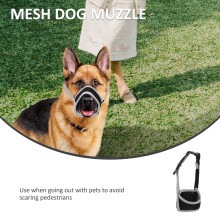 1X Anti- Hondenmasker Met Mesh Puppy’s En