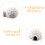 8pcs Plastic Igloo Model Ice House Decorations Cartoon Igloo Simulated Figures 7