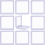 9Pcs Floating Thin Film Display Box, ABS Frame Display Case Holder 9cm x 9cm x 2cm 1