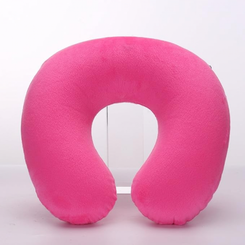 Cuscino cervicale in microfibra morbida e accogliente per bambini, compatto, perfetto per viaggi in aereo o in auto