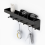 Key Board With Shelf, Modern Wall Key Holder, 6 Hooks Self-adhesive Key 1