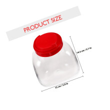1Plastic Candy Wit Modern Keukenopslag