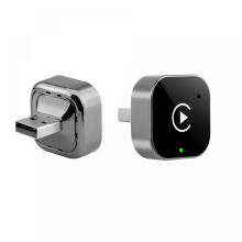 Adaptateur CarPlay sans fil pour iPhone/Android : installation Plug & Play en quelques secondes pour voiture