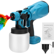 18V High Pressure Paint Sprayer Airless Spray Gun Cordless Power Tool