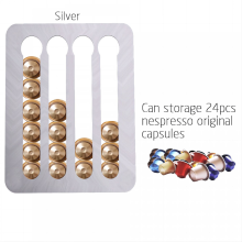 Étagère de rangement pour capsules Nespresso, meuble de cuisine carrelé, type mural pour restaurant