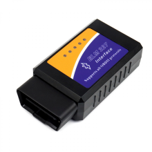 Bluetooth ELM327 OBD2 Scanner V1.5 - Bildiagnoseværktøj til Android/IOS, Læs/Slet koder, Realtidsdata, Understøtter alle OBDII-pro