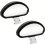 2 x Adjustable Wide Angle Blind Spot Mirrors for Car Van Towing 1